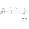 Vérin à gaz L242-200N Stabilus - pour Deutz-Fahr