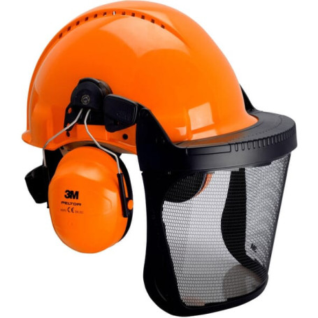 Combinaison de casque de sécurité G3000 + V5 Peltor