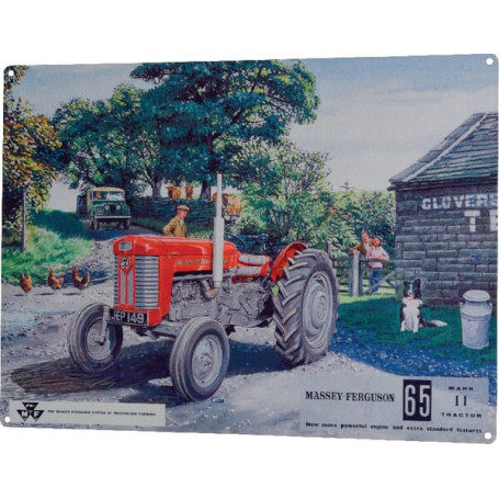 Plaque Massey Ferguson 65