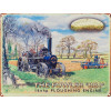 Plaque Fowler - The steam plough
