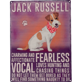 Plaque jack russel