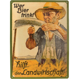 Panneau « Bier »