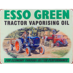 Plaque huile Esso- Ford