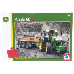 Puzzle JD 7310R + remorque Joskin