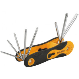 Poignee Jeu De 8 Cles Torx - Ref: 100188