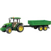 John Deere 5115M avec remorque - Ref: U02108