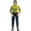 Femme avec pantalon foncé - Ref: U60405