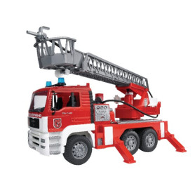 MAN Camion de pompiers+grue+sirène - Ref: U02771