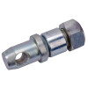 Axe de stabilisateur 22x83mm filetage: 3/4'' UNFx42mm Kramp - Massey Ferguson - Ref: Z722045KR