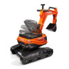 Excavatrice Kubota KX080 avec siège rotatif et casque