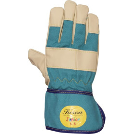 Gants Junior vert 6-8 ans