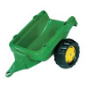 Remorque, John Deere, vert/jaune, à partir de 2,5 ans, rollyKid by Rolly Toys - Ref: R12174