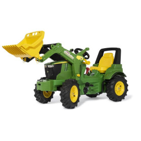 John Deere 7310R avec chargeur frontal et pneumatiques