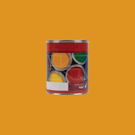 Peinture Pot  - 1 litre - JCB jaune à partir de 1990 1L
