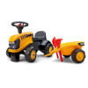 Porteur chantier JCB avec remorque