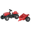 RollyKid MF avec remorque Massey Ferguson - Ref: X993070012305