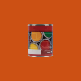 Peinture Pot  - 1 litre - Hitachi EX 30-2 orange 1L