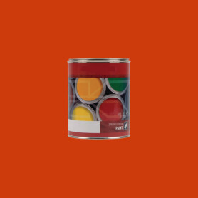 Peinture Pot  - 1 litre - Holder orange 1L - Ref: 213508KR