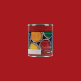 Peinture Pot  - 1 litre - FAHR rouge - inférieure à 1982 1L