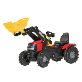 Tracteur à pédales avec chargeur frontal, Case IH Puma, à partir de 3 ans, rollyFarmtrac de Rolly Toys - Ref: R61106