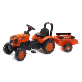 Tracteur Kubota M7171 avec remorque