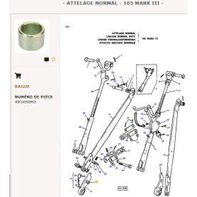 Douille - Massey Ferguson - Ref: VPL1411