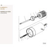 Filtre De Pompe De Direction - pour Massey Ferguson - Adaptable - Ref origine : 1662566M1