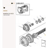 Arbre principal - pour Massey Ferguson - Adaptable - Ref origine : 1687642M1