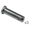 Broche Embrayage (x3) 1 3/16 " - pour Massey Ferguson - Adaptable - Ref origine : 887897M1