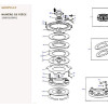 Ensemble porte-cliquets - Massey Ferguson - Ref: VPG4406