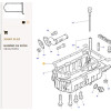 Joint de carter - Landini, Massey Ferguson, McCormick, Renault - Ref: VPC5456