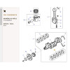 Assemblage De Paliers - Landini, Massey Ferguson, McCormick, Renault - Ref: VPC3030