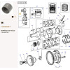 Bague pied de bielle (x10) - FORD, Landini, Massey Ferguson - Ref: VPB7000