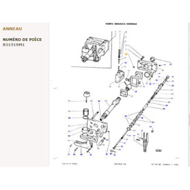 Joint torique - John Deere, Massey Ferguson - Ref: VFE1045