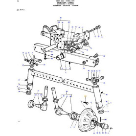 Boulon de roue - pour Massey Ferguson