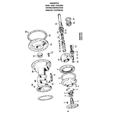 Joint spy - pour Massey Ferguson