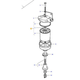 Filtre à carburant - Réf: 3405418M2 - Landini, Massey Ferguson, Valtra / Valmet - Ref: 3405418M2