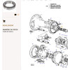 Roulements à rouleaux coniques 82,55x125,412x25,4 mm Timken - FORD, Landini, Massey Ferguson, New Holland - Ref: