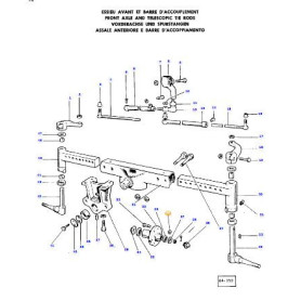 Ecrou de Roue p/ - pour Massey Ferguson