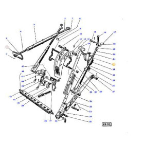 Palier de butée - pour Massey Ferguson