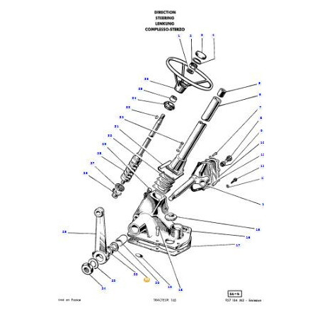 Joint spy - pour Massey Ferguson