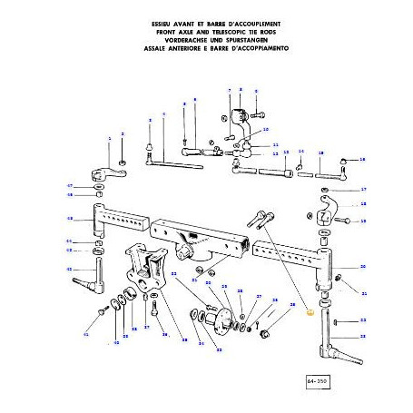 Vis - pour Massey Ferguson