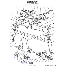 Rondelle - pour Massey Ferguson