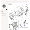 Embrayage automatique simple NGVO - Massey Ferguson - Ref: 130001141