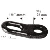 Plaque de stabilisateur - pour Massey Ferguson