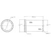 Filtre air sécurité Radialseal - Ref : P603757 - Marque : Donaldson