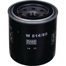 Cartouche filtre d''huile lubrif - Ref : W81480 - Marque : MANN-FILTER
