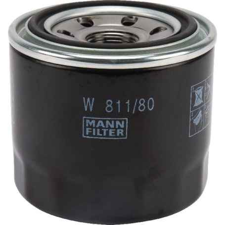 Cartouche filtre d'huile lubrif - Ref : W81180 - Marque : MANN-FILTER