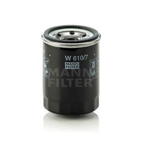 Cartouche filtre d'huile lubrif - Ref : W6107 - Marque : MANN-FILTER