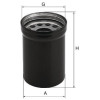 Cartouche filtre d'huile lubrif - Ref : W1022 - Marque : MANN-FILTER